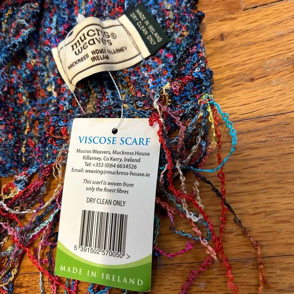 Multicolor Knit Scarf - Picture 4 of 7